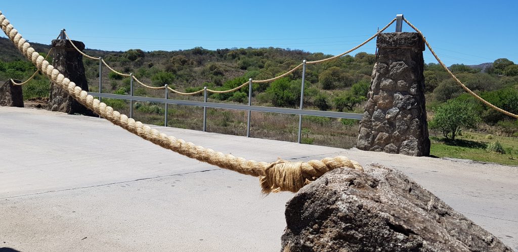 Después: sogas colocadas