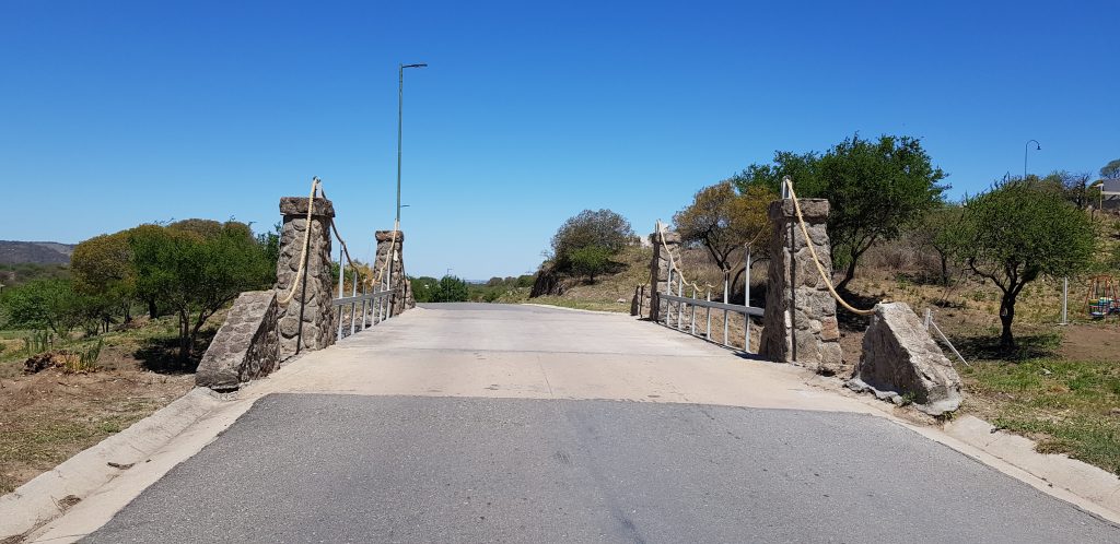 Después: el puente terminado